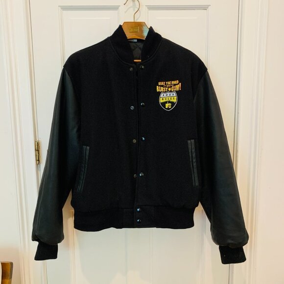 MTV Other - Vintage 80s 90s MTV Varsity Jacket - Wool and Leather, Adult XL, Pre-Owned
